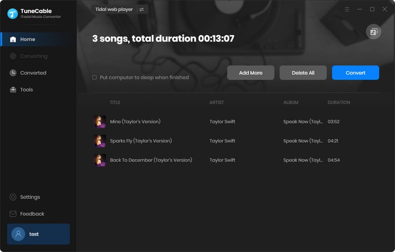 converting tidal music to master-quality flac