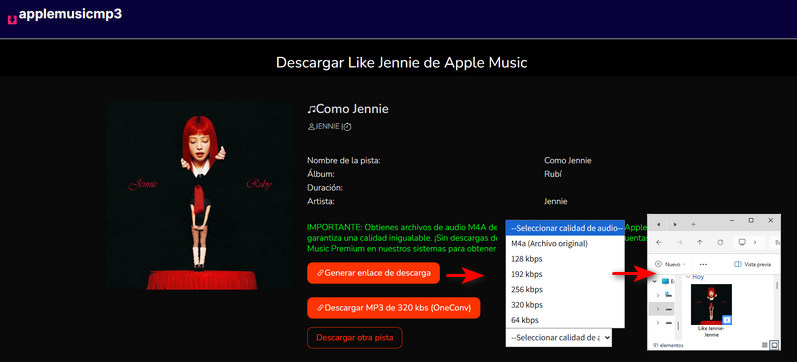 descargar apple music desde aaplmusicdownloader