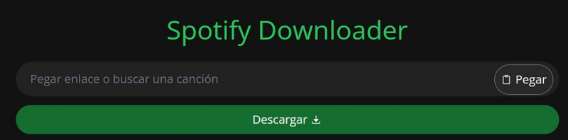 descargador de playlists de Spotify con SpotiDownloader