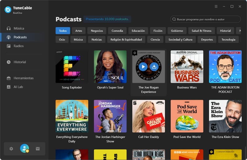 canal de podcasts gratis