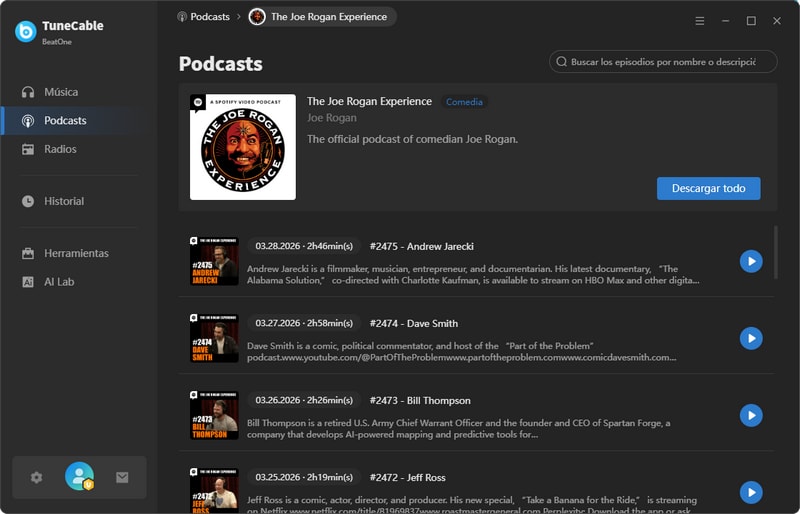 descargar podcasts gratis