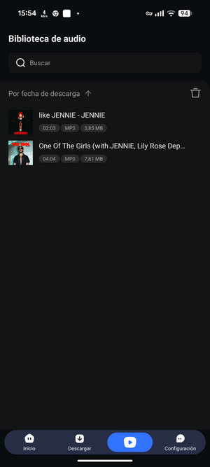 canciones convertidas