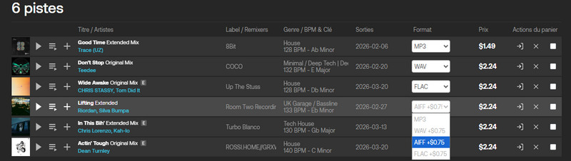 download beatport music on the offical store