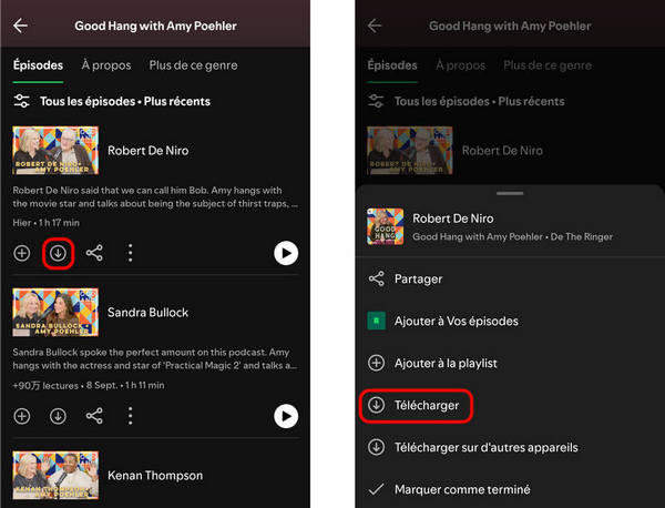 Télécharger Spotify Video sur mobile
