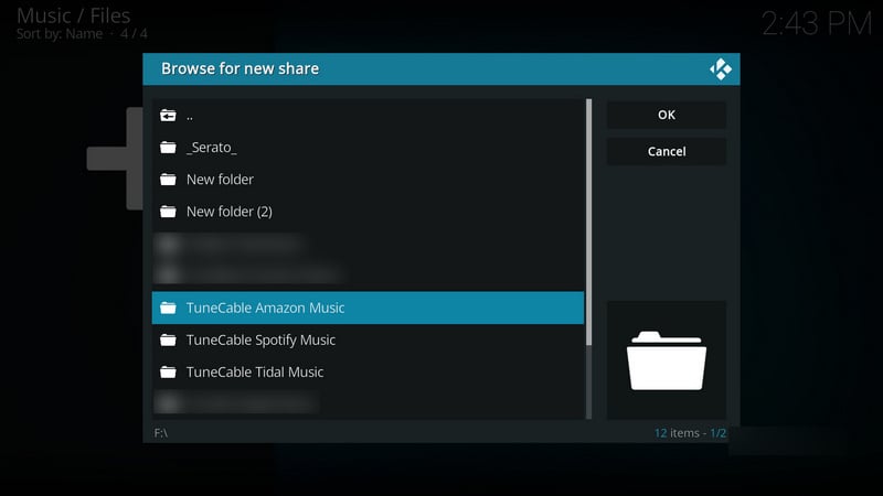 add amazon music to kodi