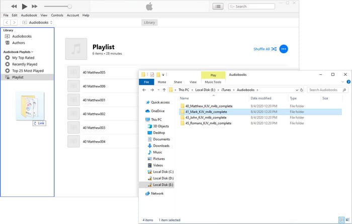 add audiobooks to itunes