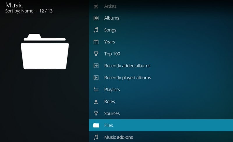 add music to kodi