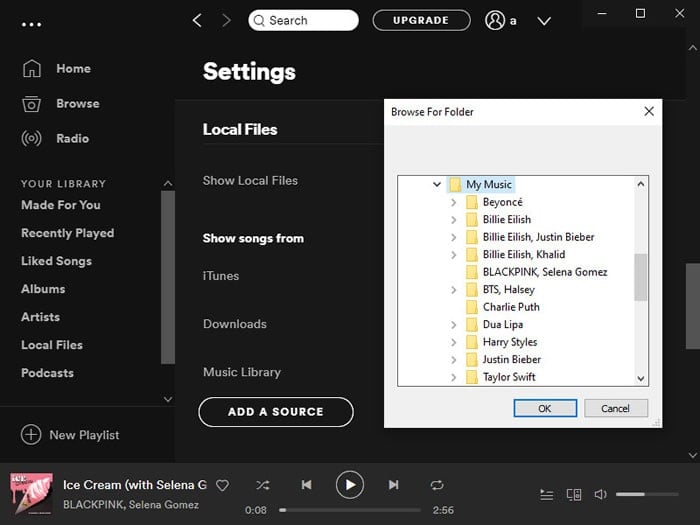 add music to spotify step 3