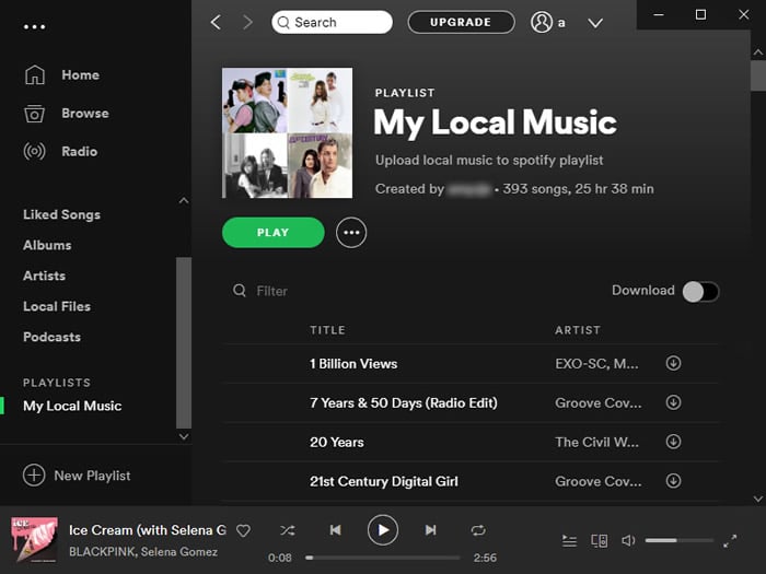 add music to spotify step 7