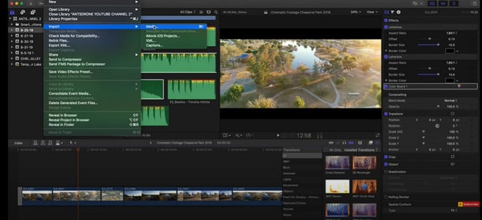 add apple music to final cut pro