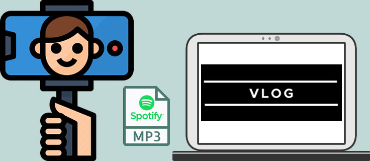 add spotify music to your vlog