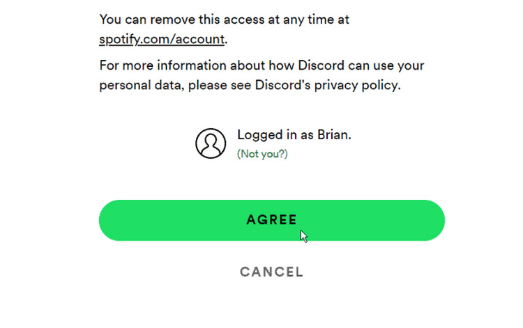 spotify and discord connect