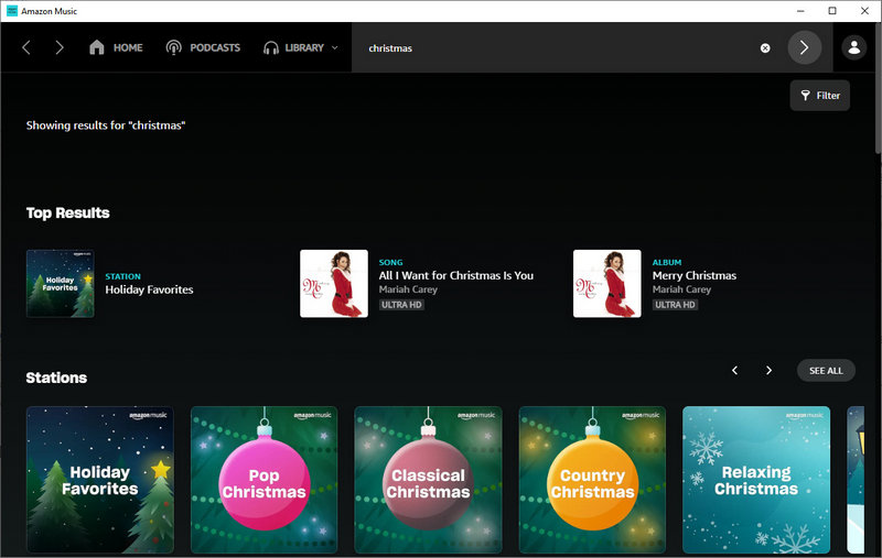 free download christmas songs from amazon music