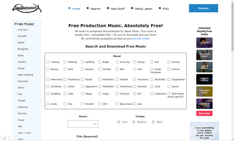 free download songs from audionautix
