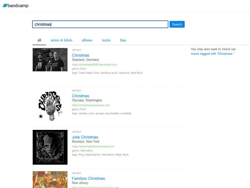 free download christmas songs from bandcamp