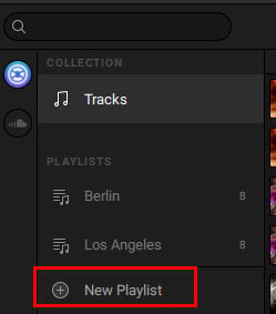 create playlist on traktor dj