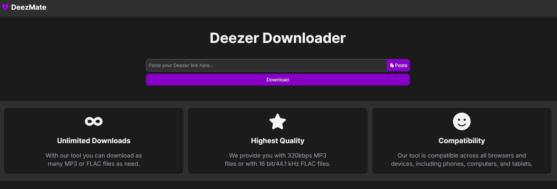 DeezMate Deezer Downloader