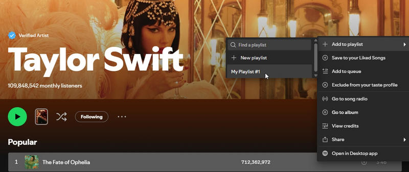 Expand Playlists on Spotify Web Player
