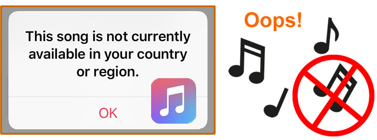 fix apple music not available in your country or region