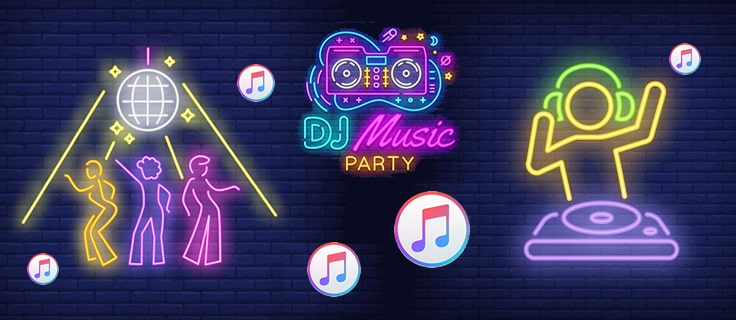 use apple music for DJ