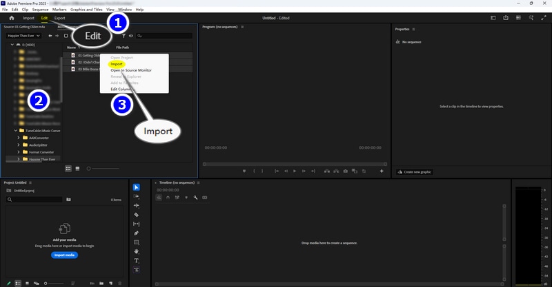 import apple music to premiere pro