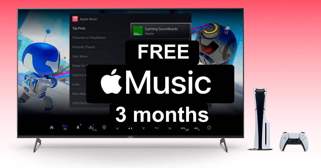 playsatation apple music offer