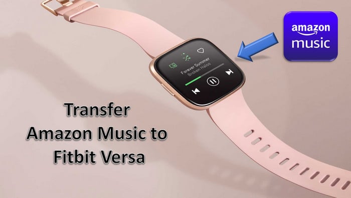 save amazon music to fitbit versa