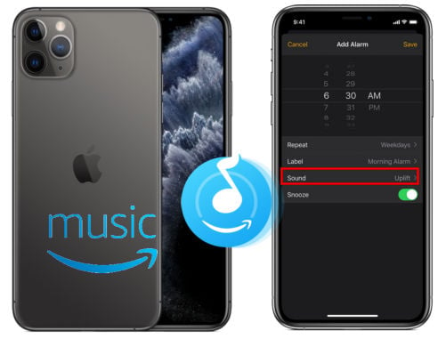 set amazon music as iphone ringtone