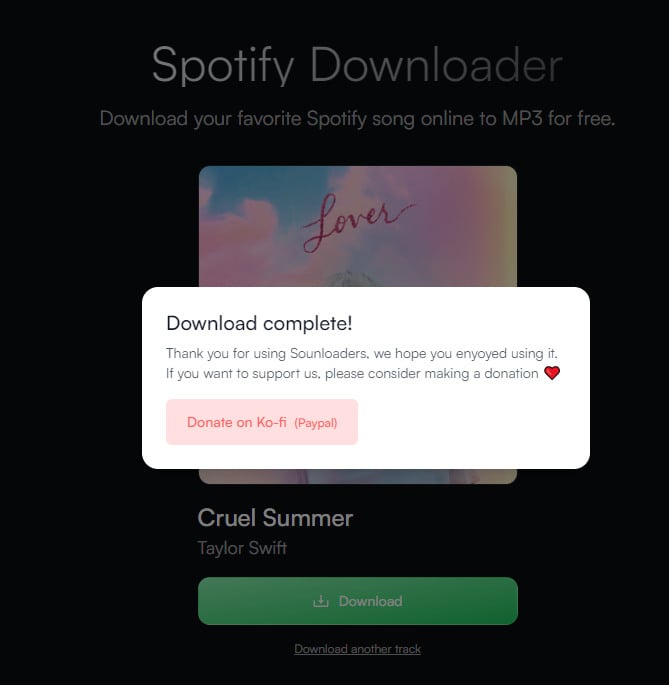 soundloaders convert spotify music