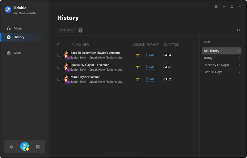 tidabie download history