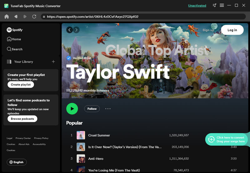 tuneface spotify music playlist downloader