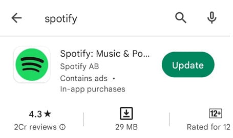 Update Your Spotify App