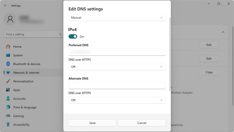 use DNS to unblock spotify