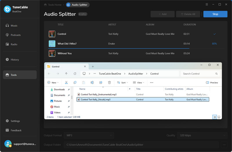ai remove vocals for free