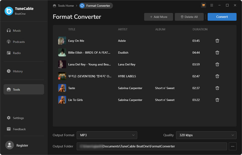 convert format