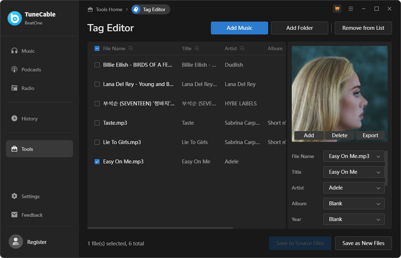 edit tag