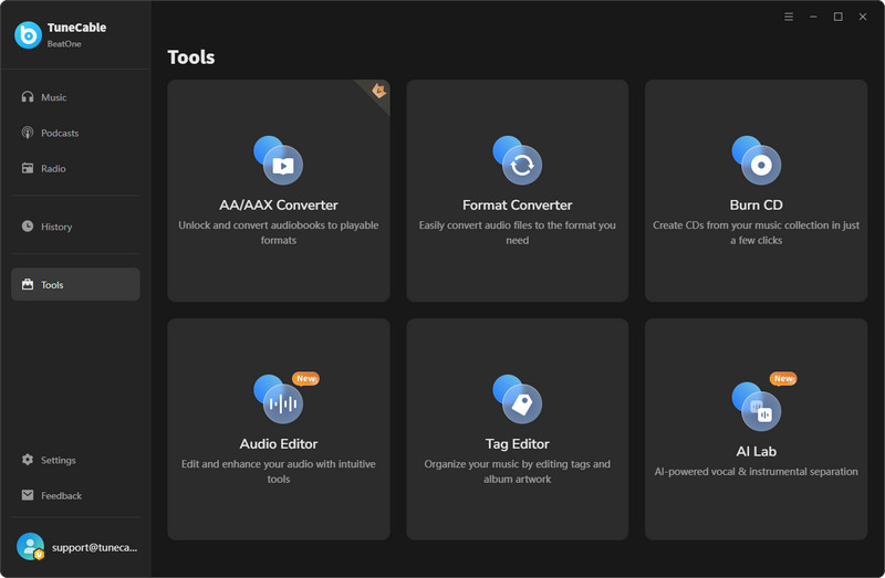 tunecable tools