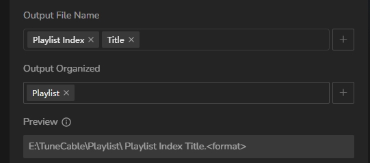 keep playlist in original order