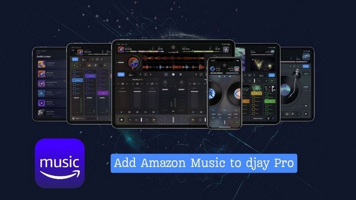 add amazon music to djay Pro