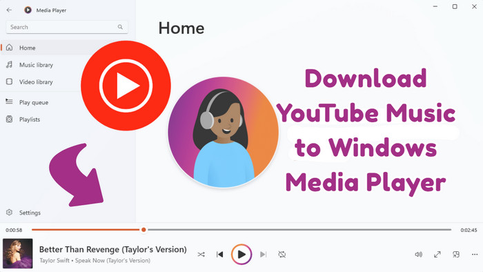 download youtube music to windows media player
