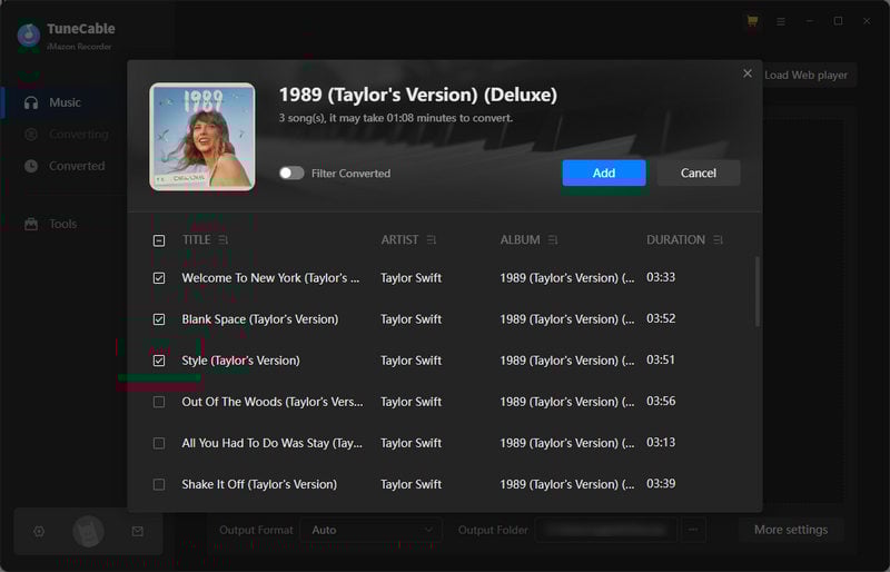 add amazon music