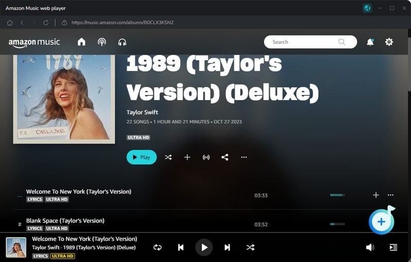 add amazon songs to download list