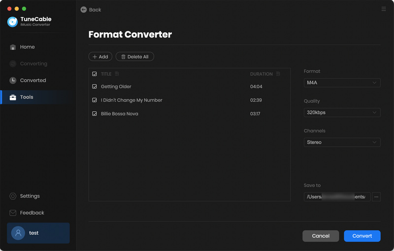 convert format