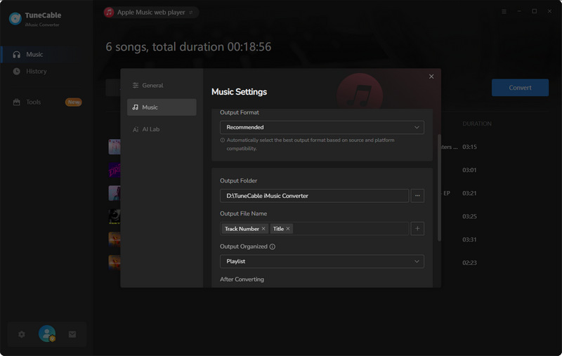 download apple music replay settings