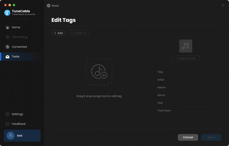 tag edit tool