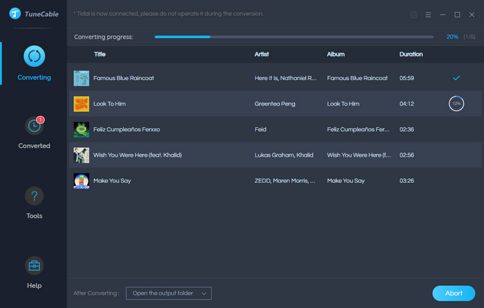 converting tidal music to master-quality flac