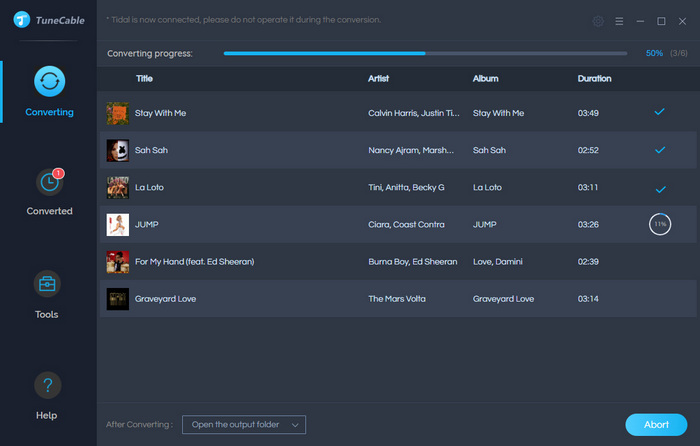 converting tidal music to master-quality AAC