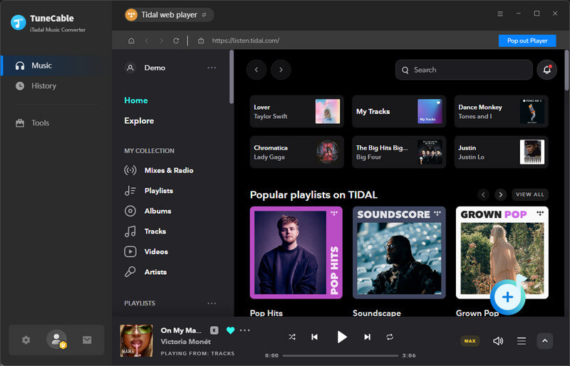 web player