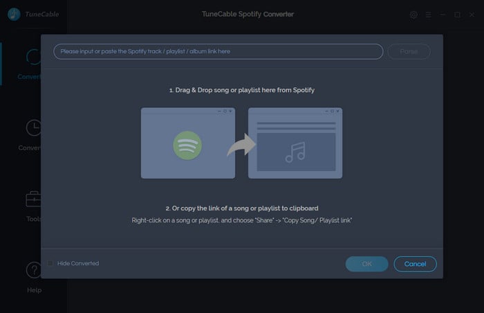 add spotify files to convert