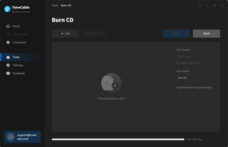 burn music to cd